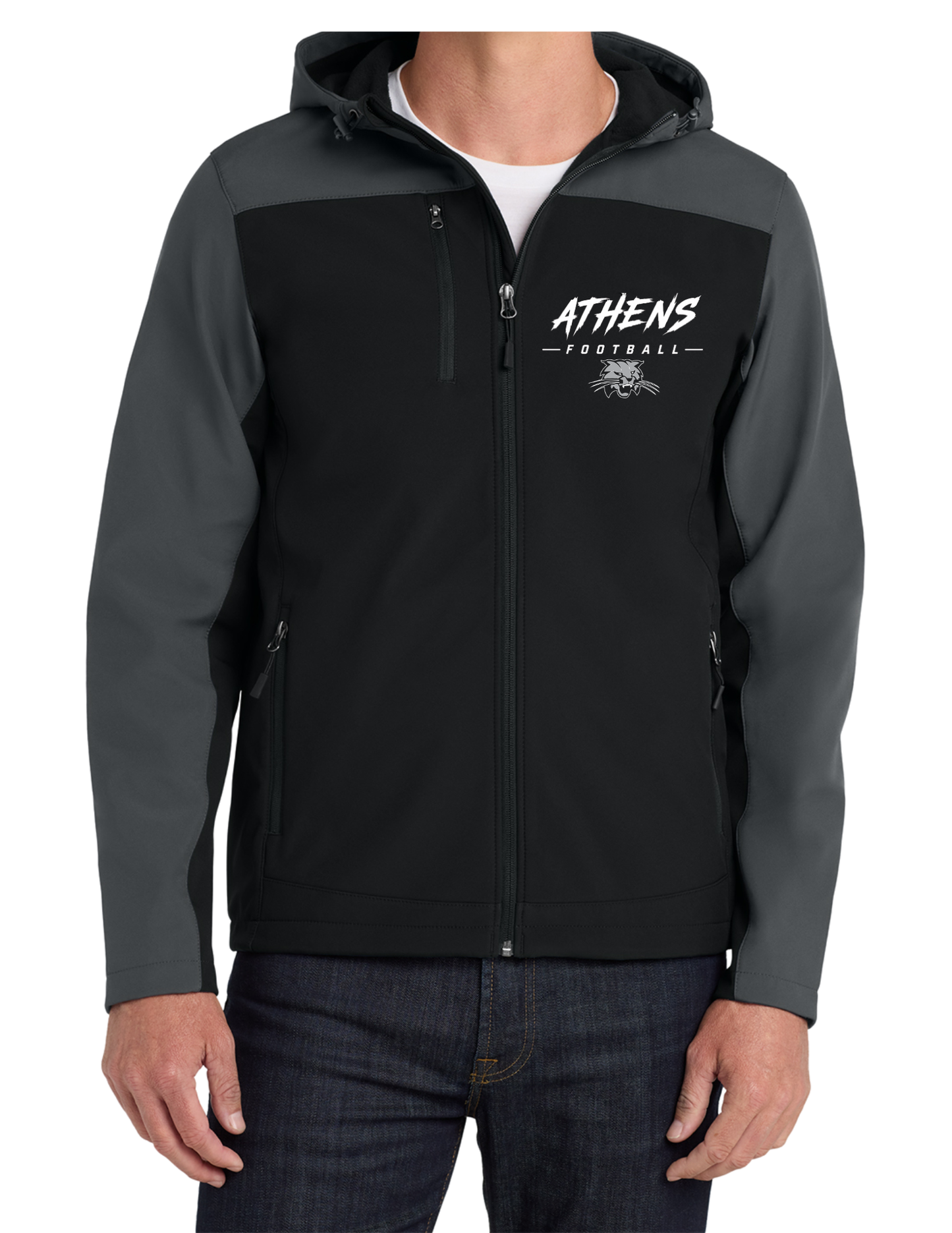 Athens FB Hooded Core Softshell Jacket
