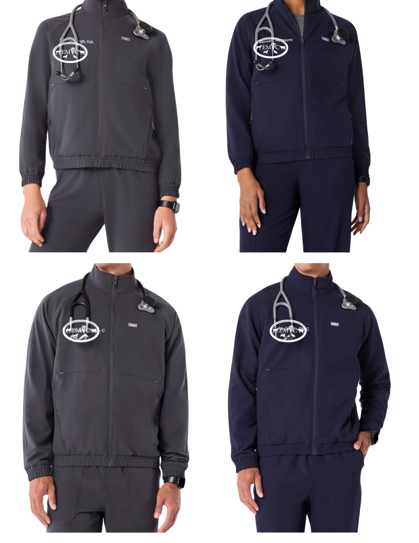 EMVC Figs Scrub Coat