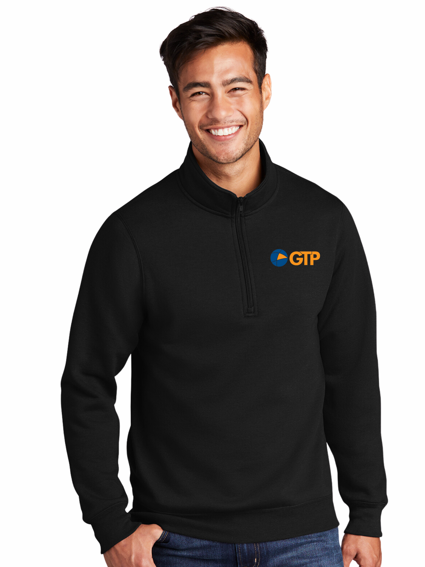 1/4 Zip Pullover Sweatshirt