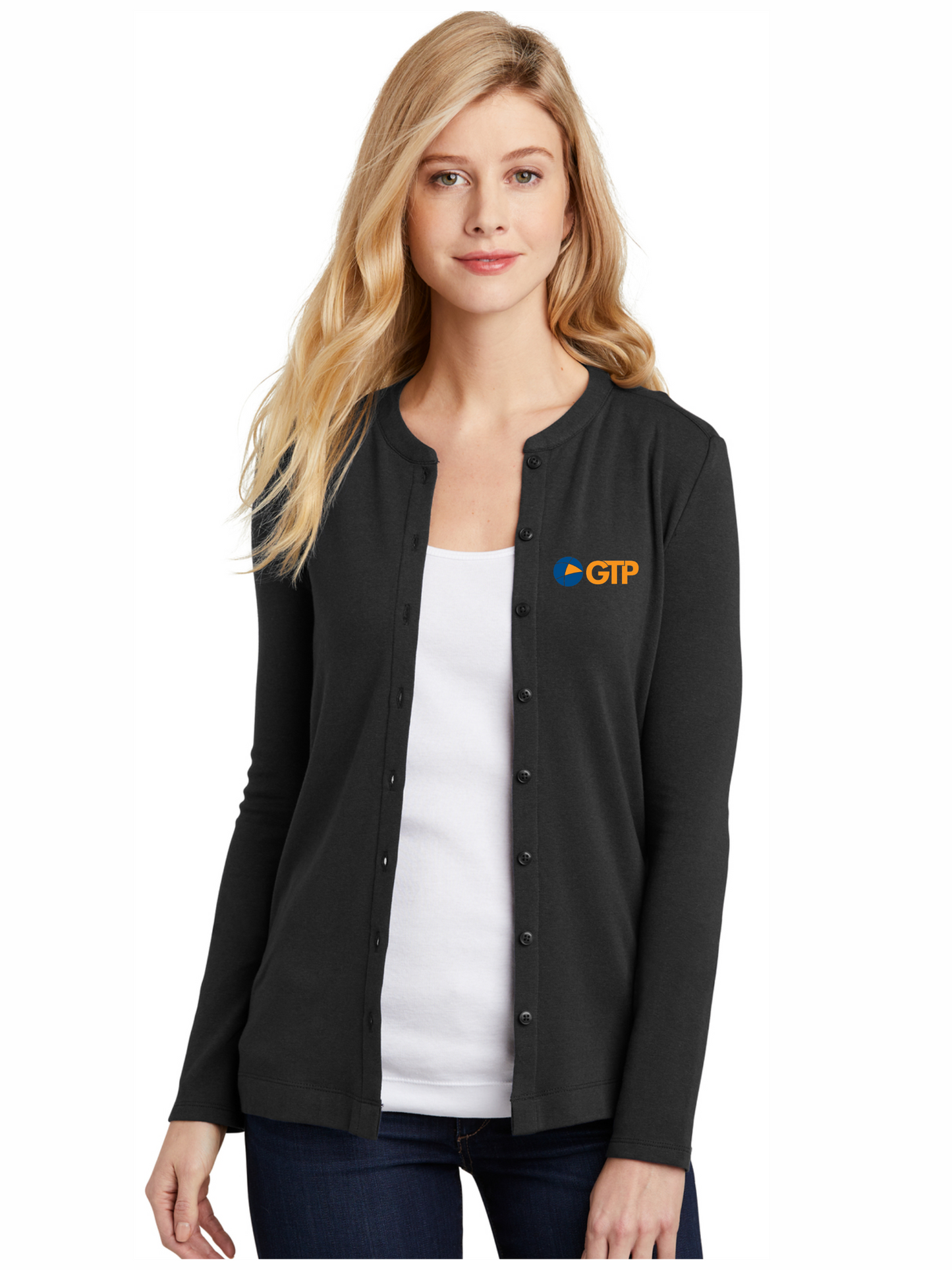 Women's Concept Stretch Button-Front Cardigan