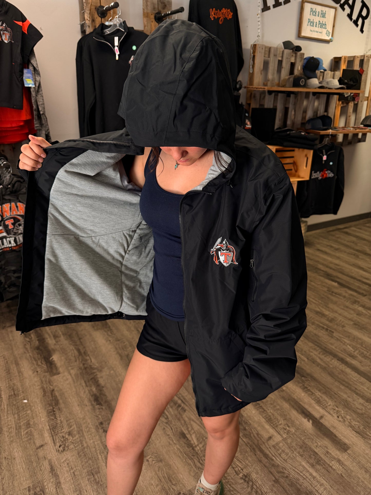 Insulated Hooded Windbreaker