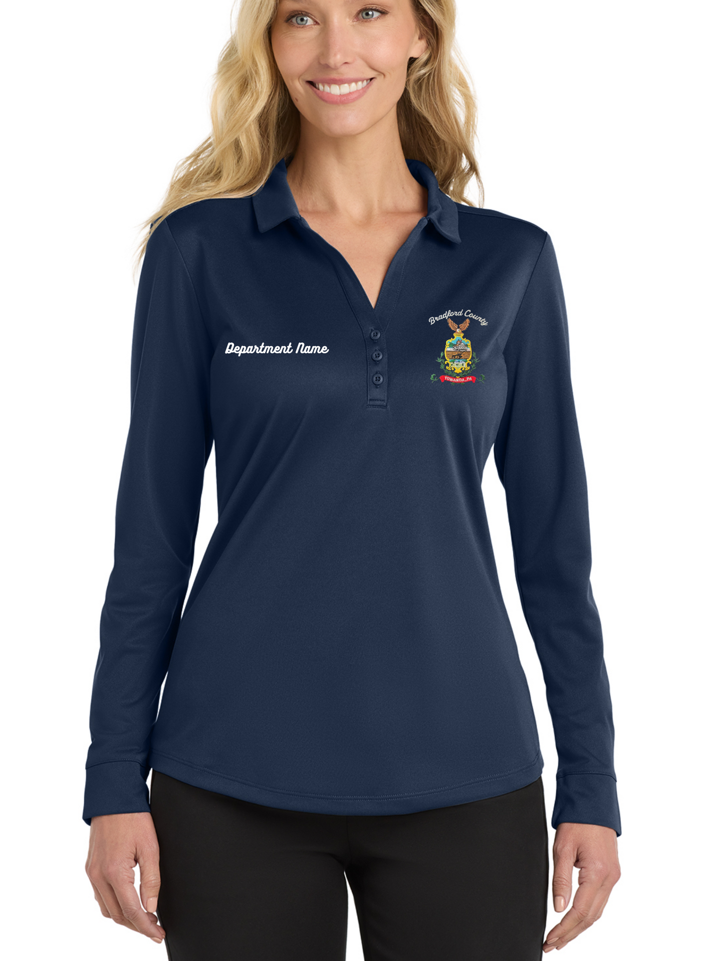 CH Long Sleeve Polo (Ladies)