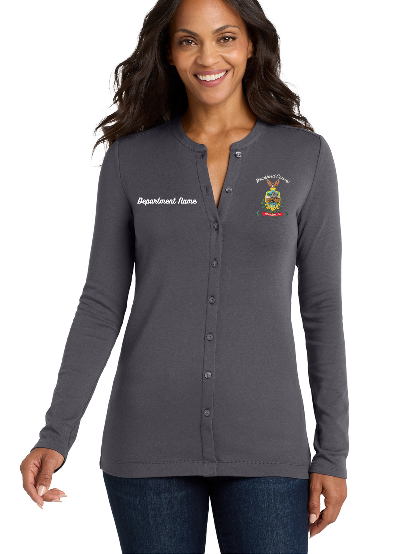 CH Long Sleeve Cardigan (Ladies)