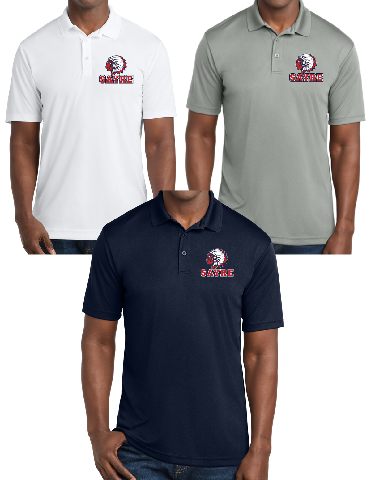 Redskins Golf Embroidered Short Sleeve Polo