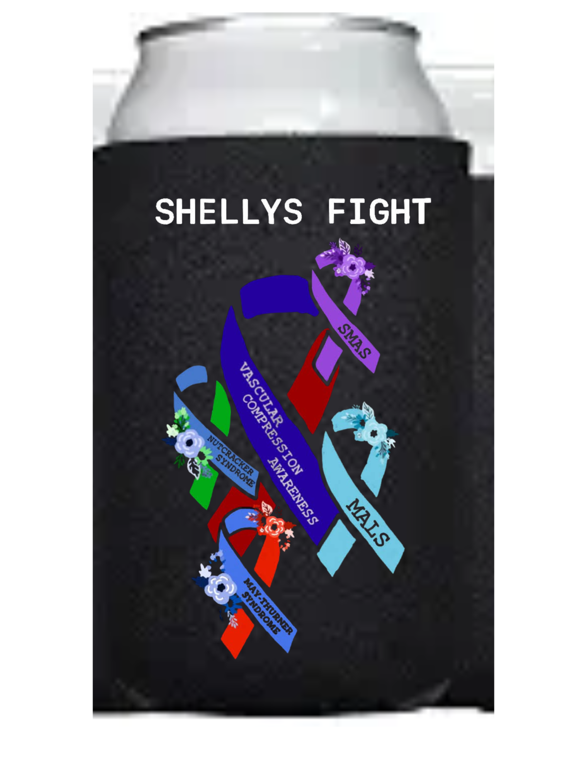 Shelly's Fight Koozie