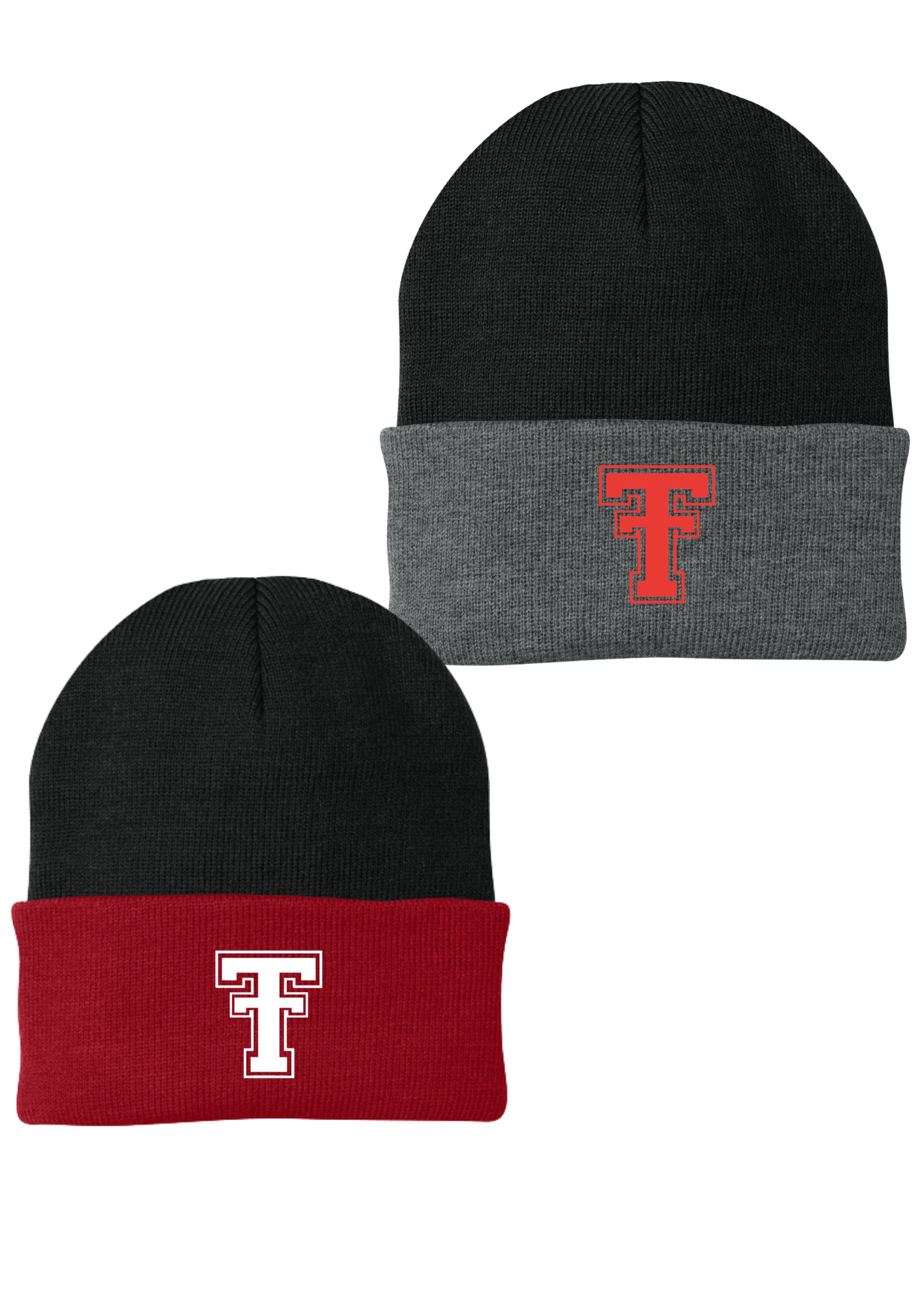 Troy FB Knit Non Pom Beanie