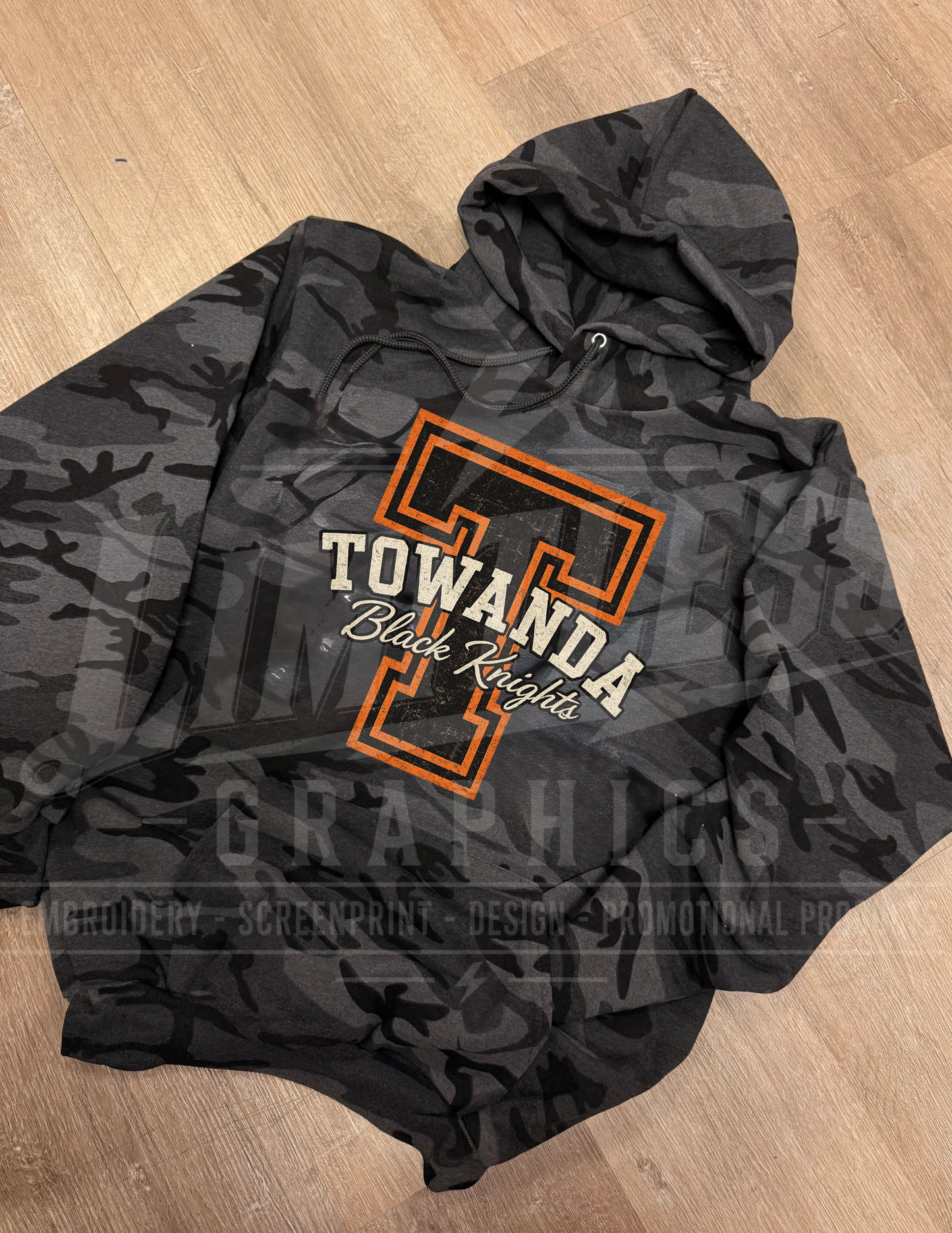 T -Black Knights Vintage Camo