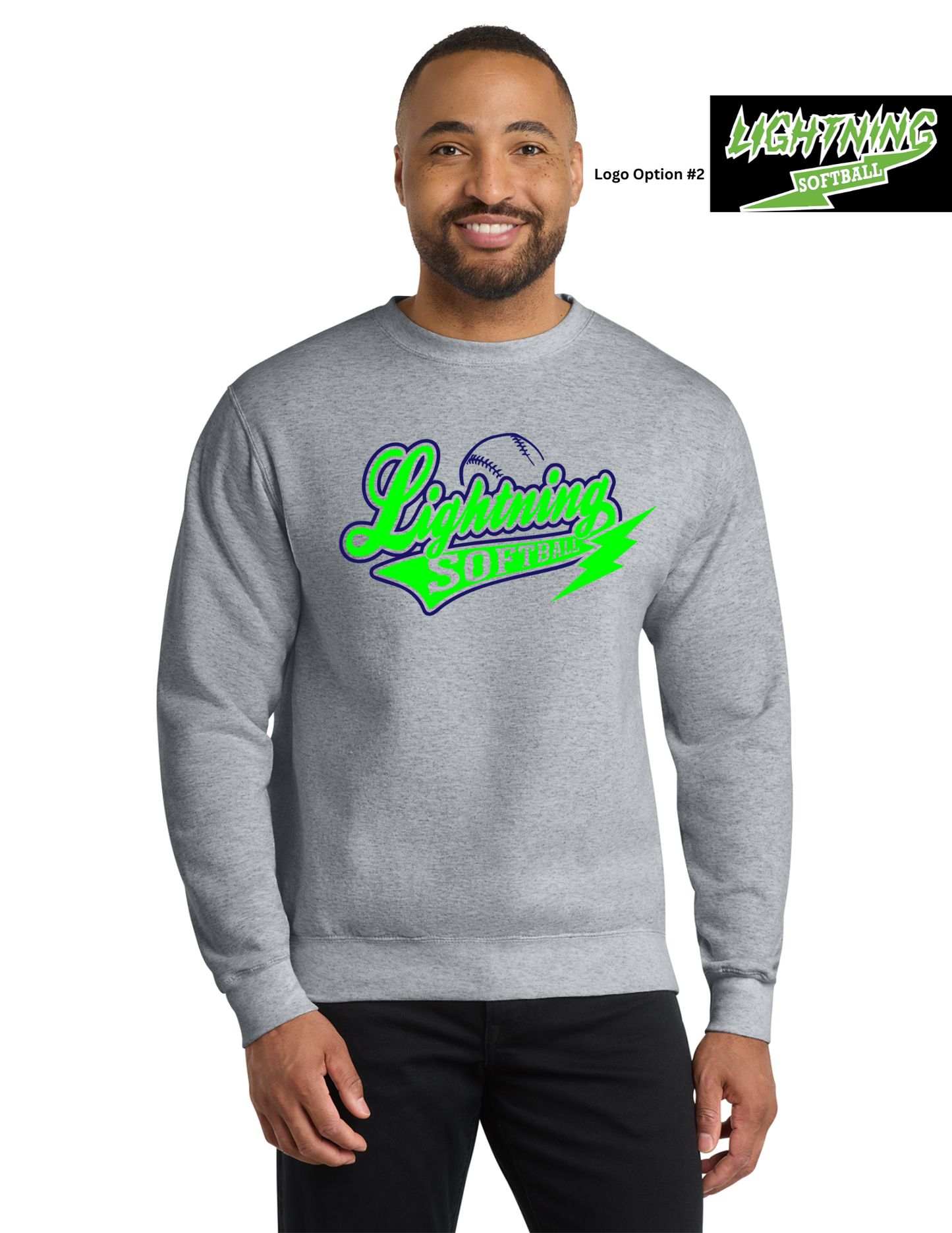 Lightning Crewneck Sweatshirt