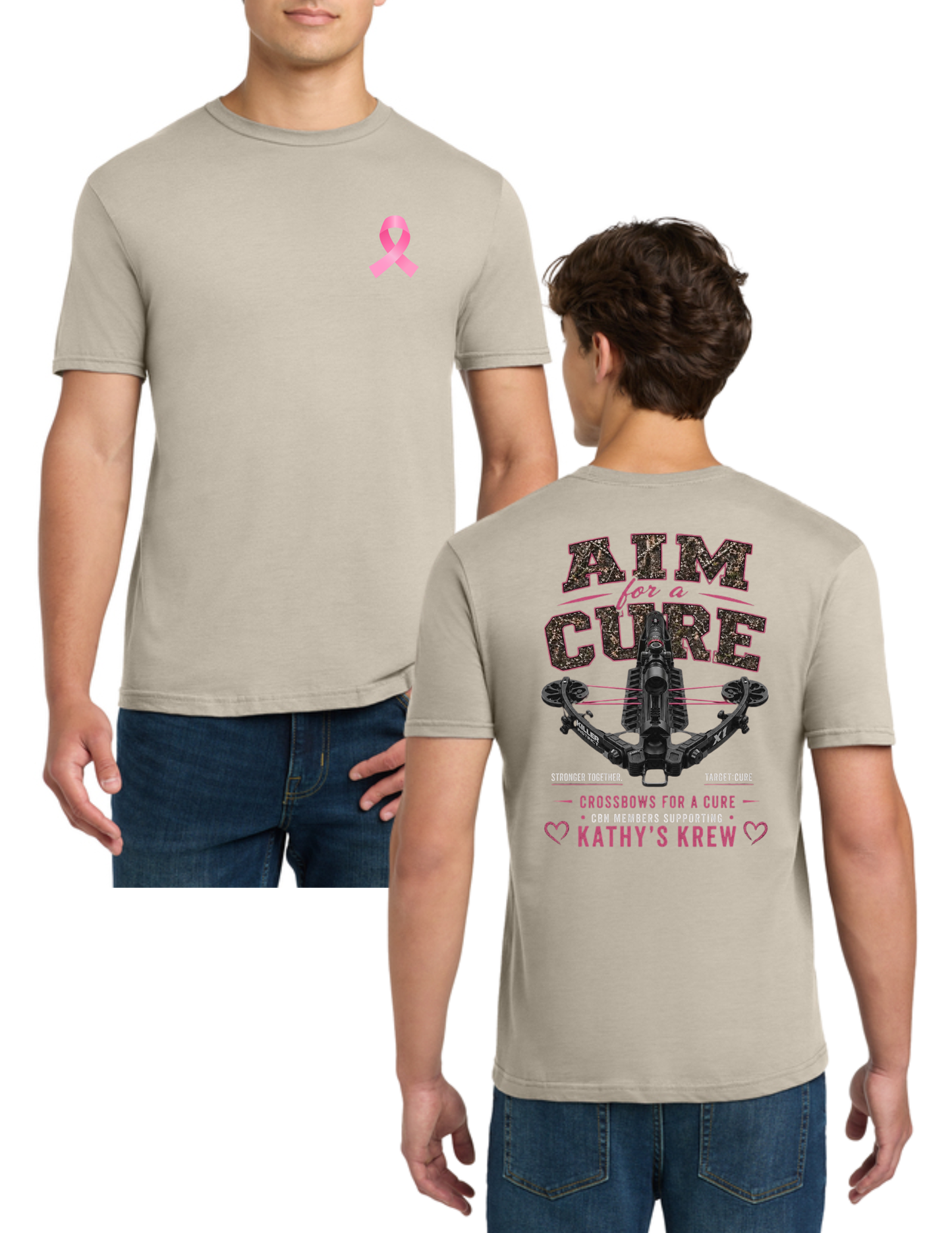 Aim for a Cure- Tshirt