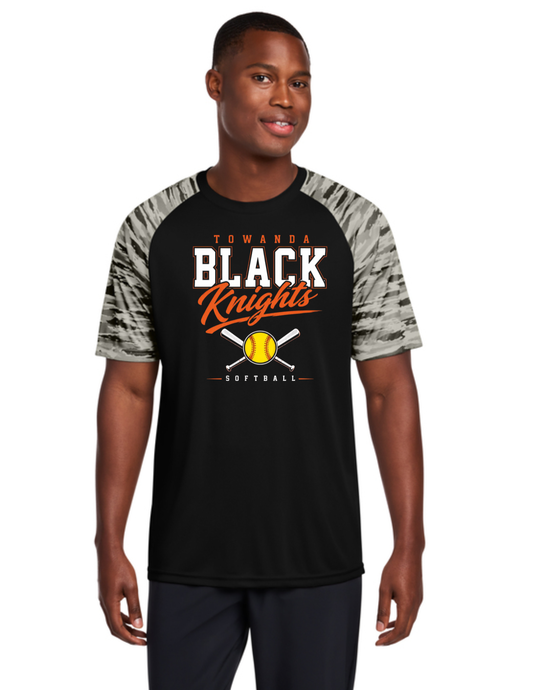 Towanda All-Stars Polyester Camo Tee