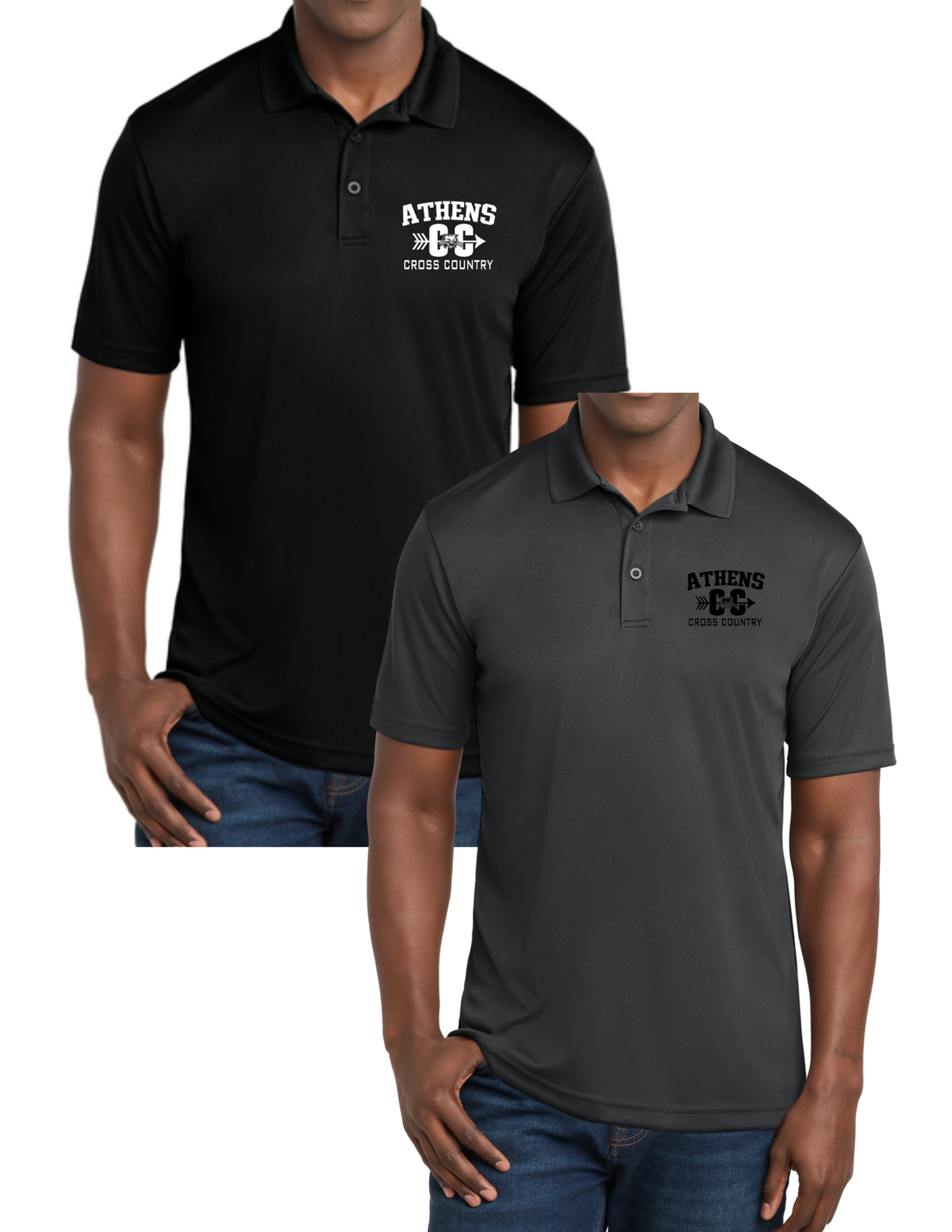 Athens Cross Country- Polo Embroidered