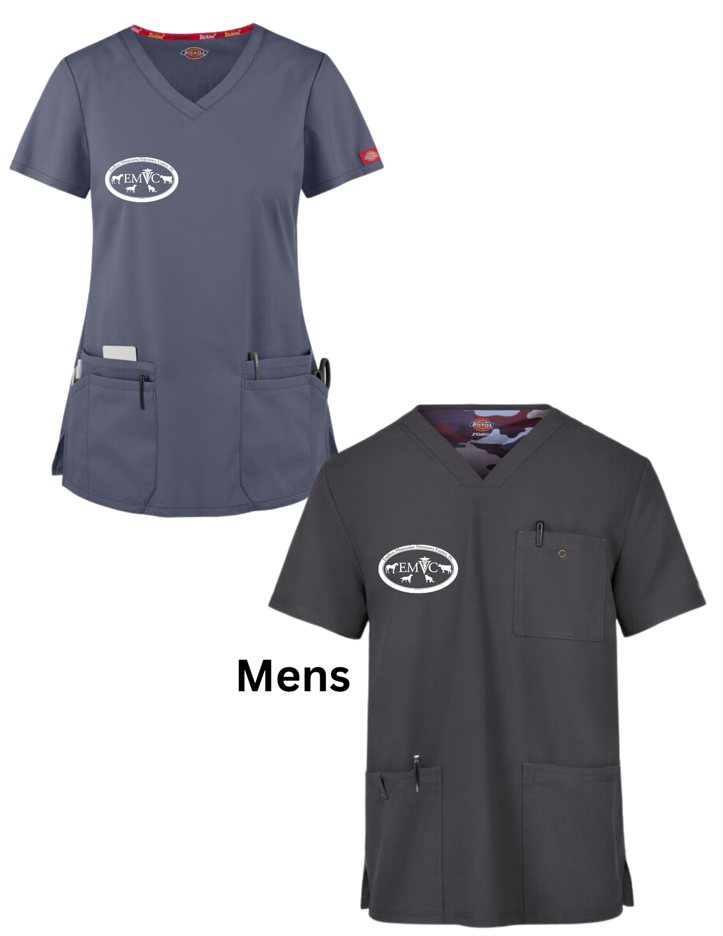 EMVC Dickies Scrub Top