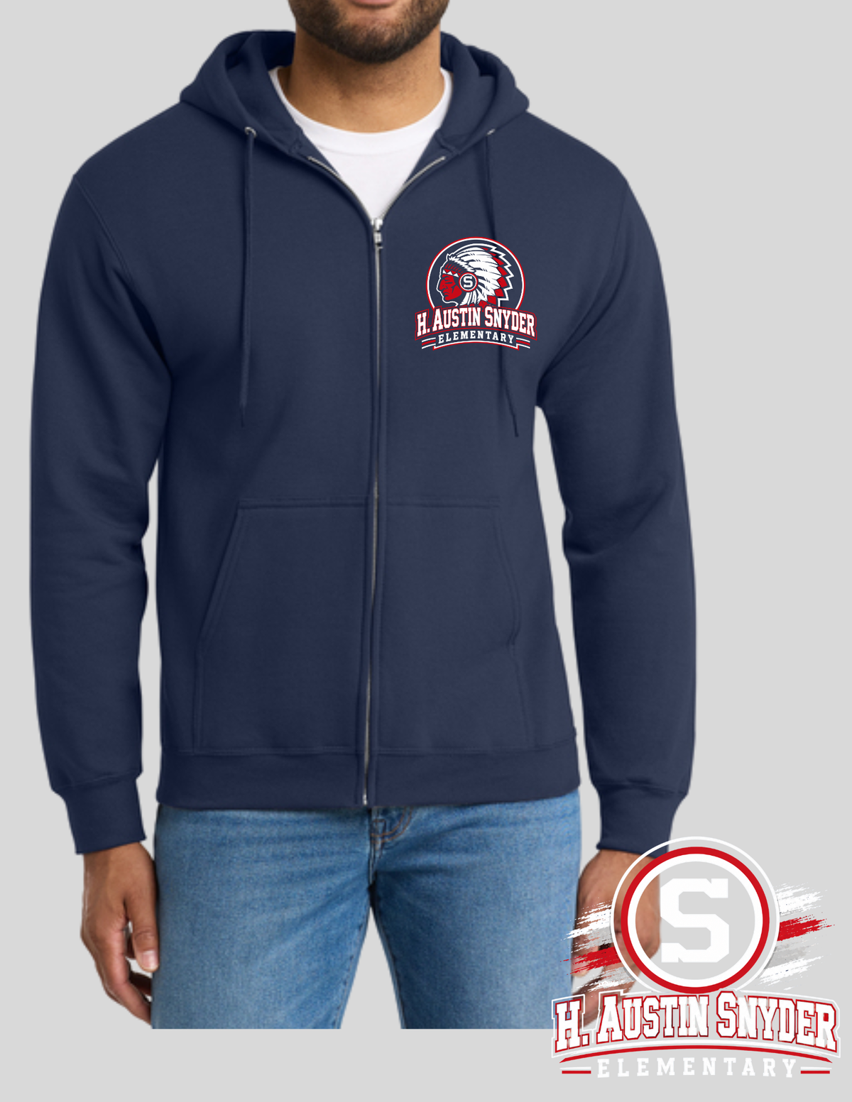 Sayre H Austin Elem. Hooded Full Zip