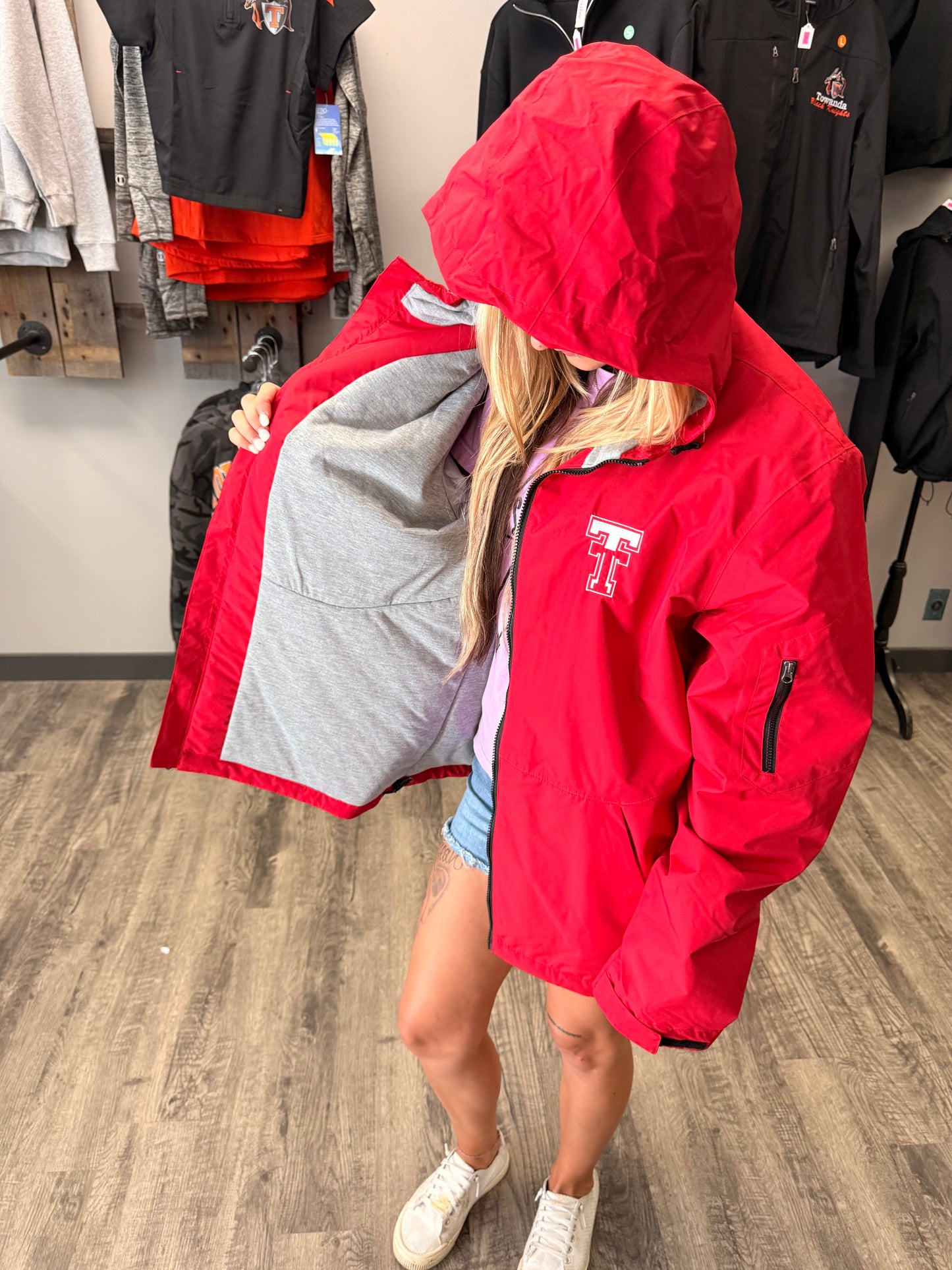 Insulated Hooded Windbreaker