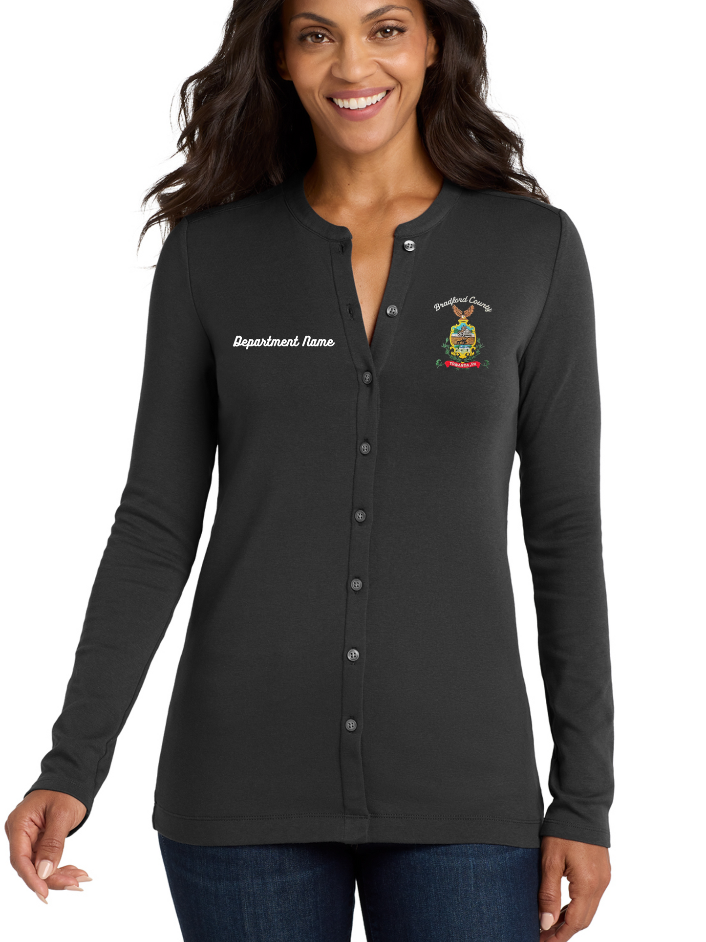 CH Long Sleeve Cardigan (Ladies)