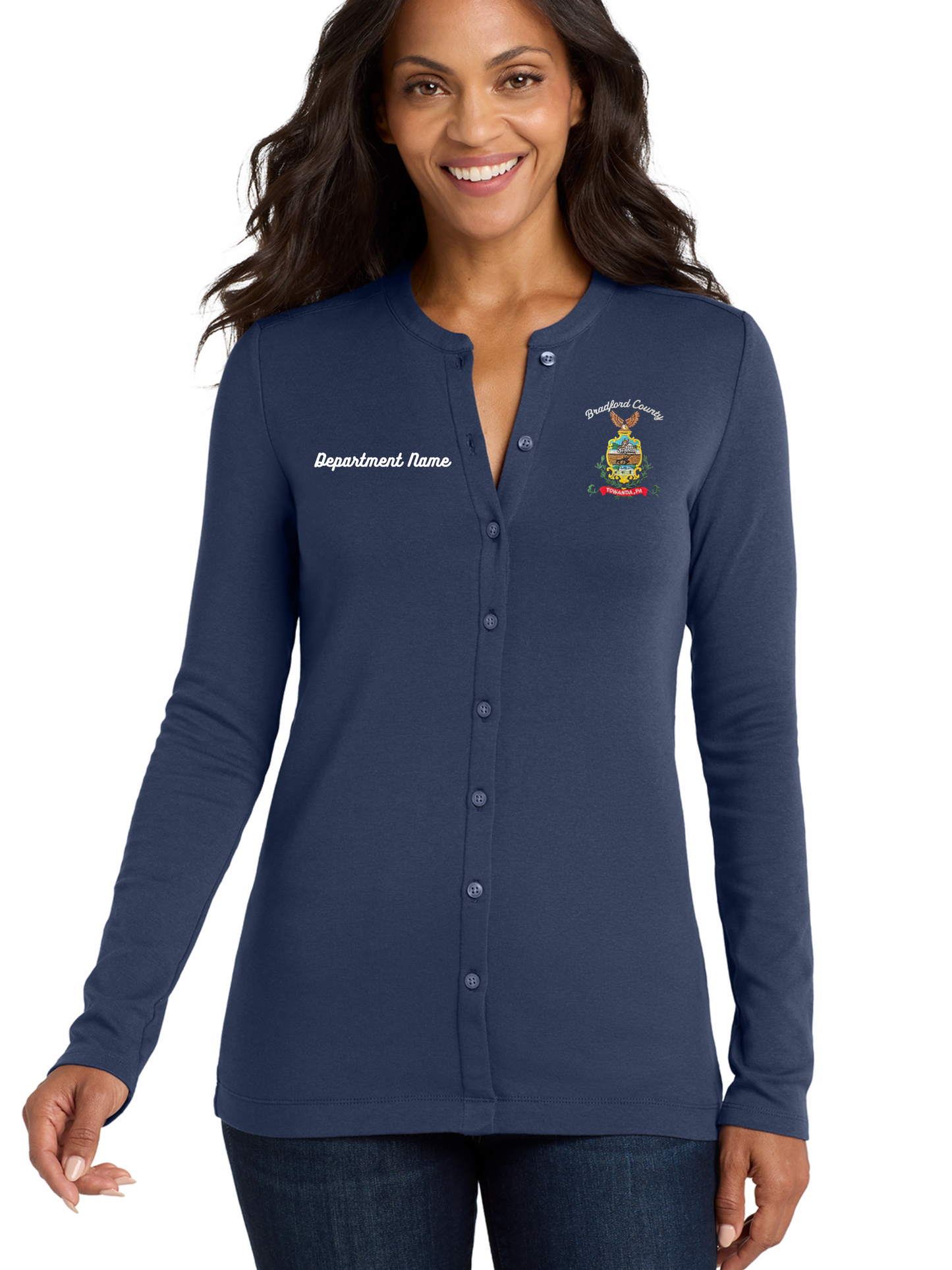 CH Long Sleeve Cardigan (Ladies)