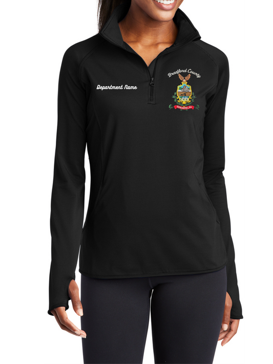 CH Poly 1/4 Zip (Ladies)
