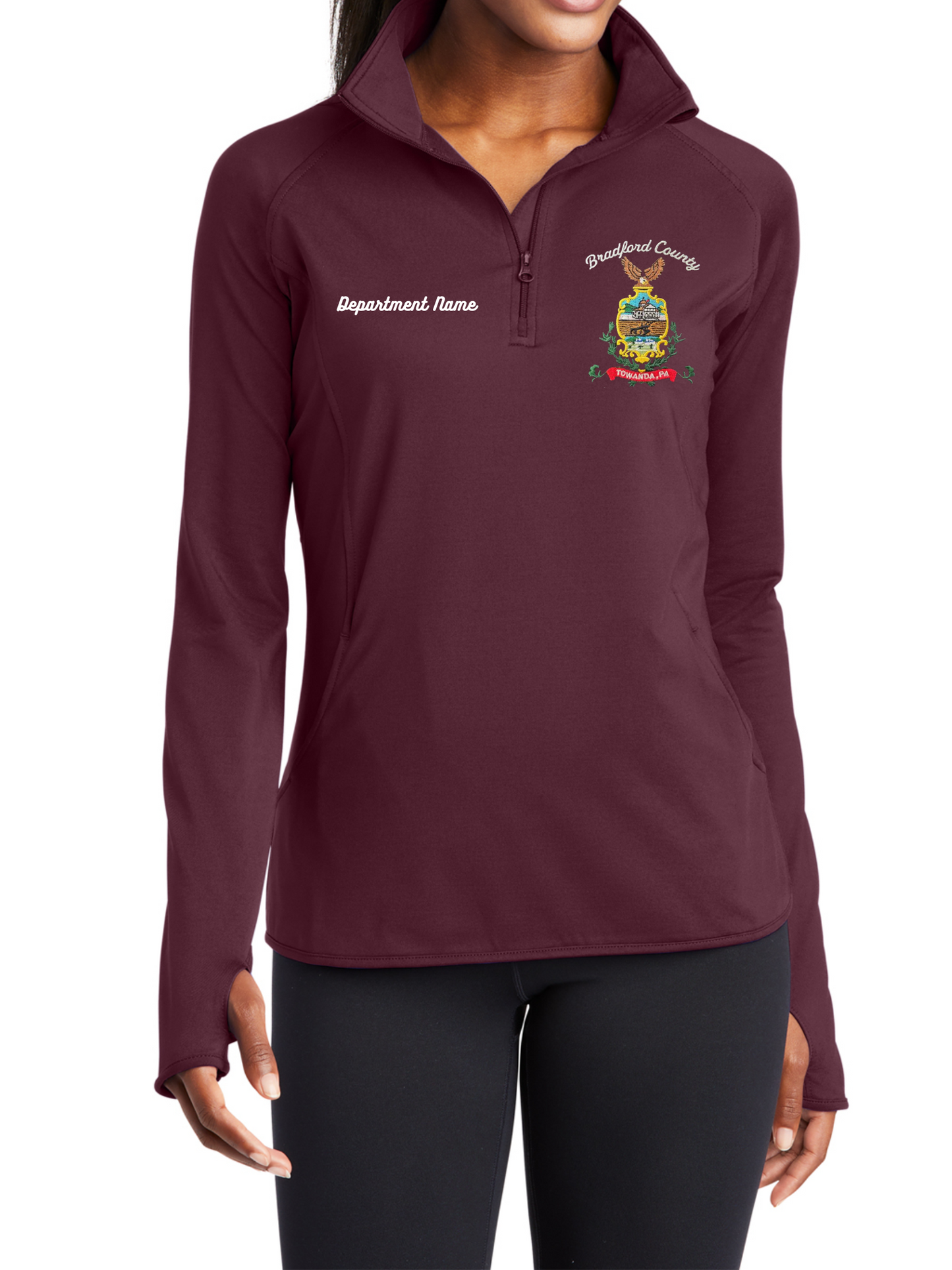 CH Poly 1/4 Zip (Ladies)