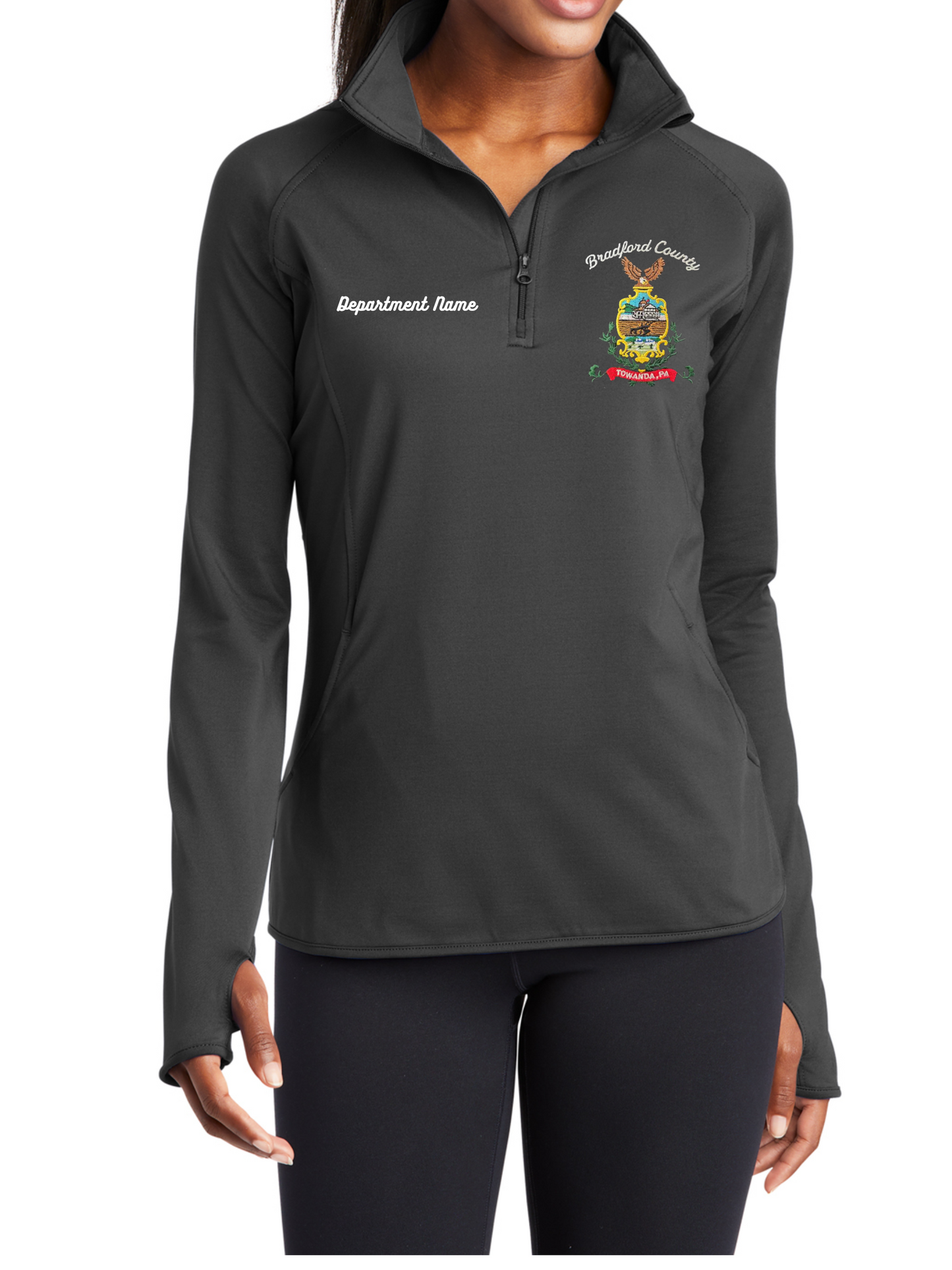 CH Poly 1/4 Zip (Ladies)