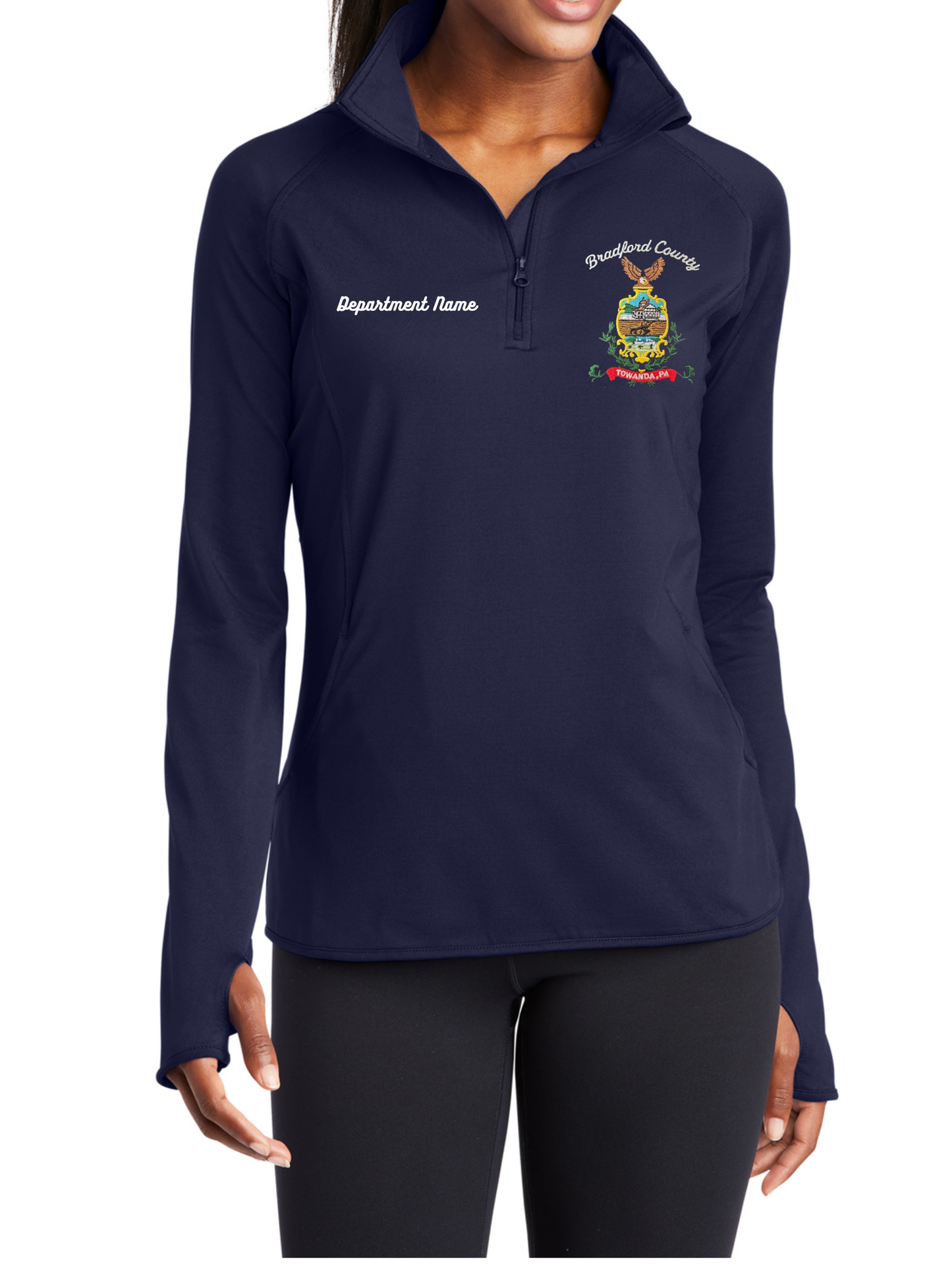 CH Poly 1/4 Zip (Ladies)