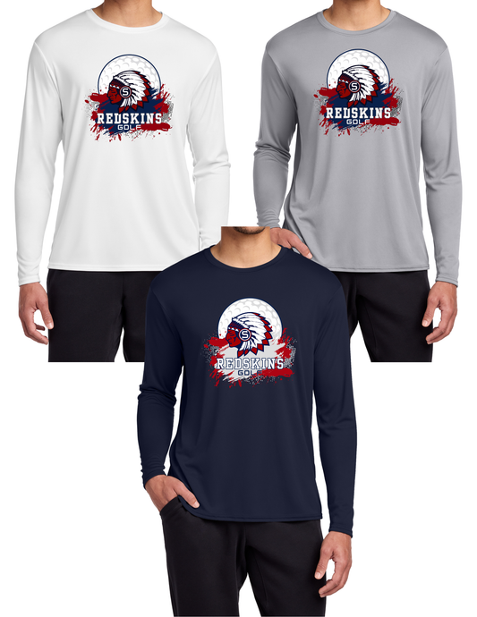 Redskins Golf Polyester Long Sleeve