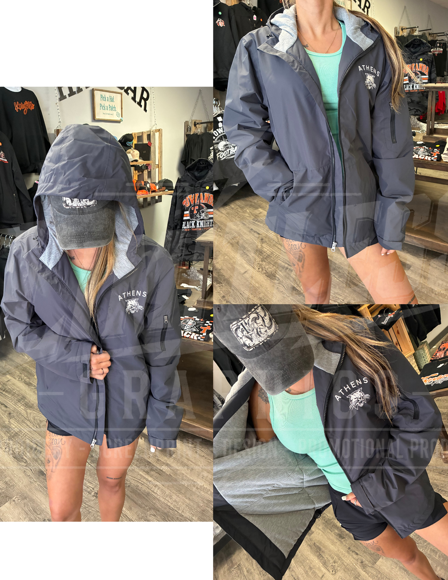 Insulated Hooded Windbreaker