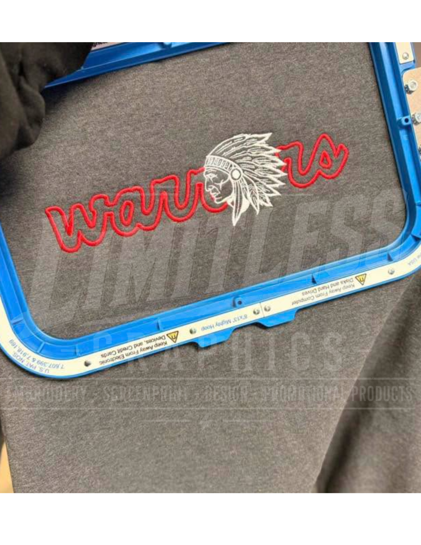 Mascot Embroidered 1/4 Zip