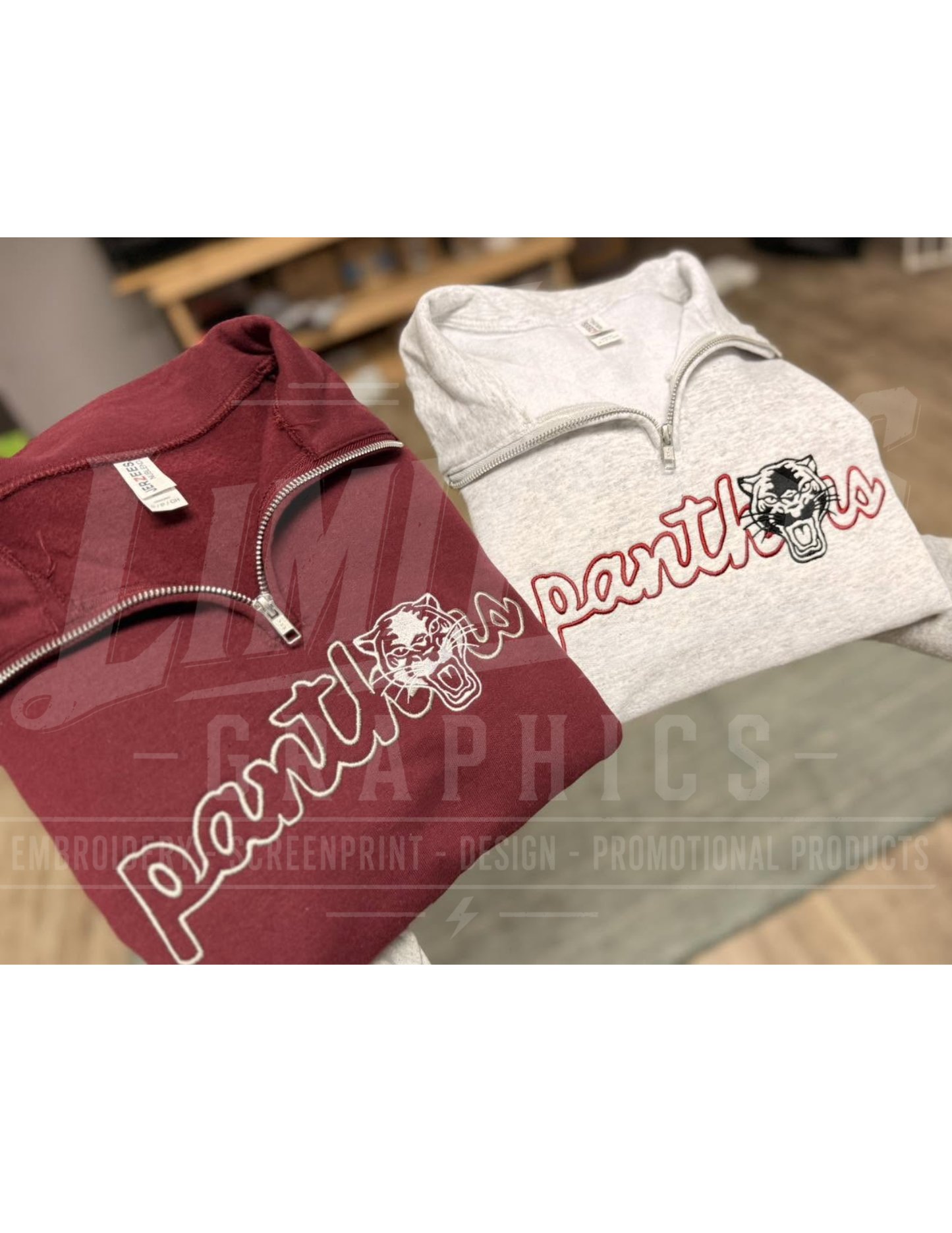 Mascot Embroidered 1/4 Zip