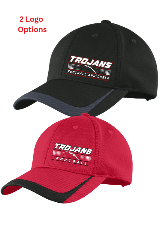 Troy FB Sport-Tek Pique Colorblock Cap