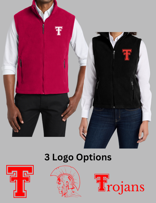 Troy PTSO Fleece Vest