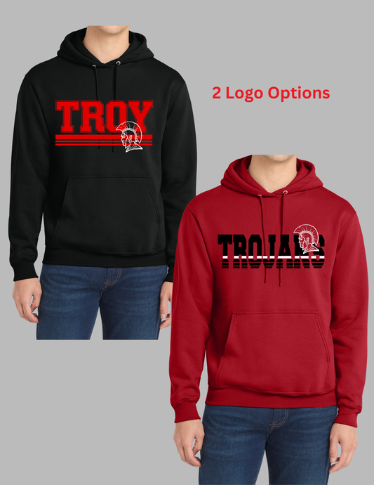 Troy PTSO Pullover Hooded Sweatshirt