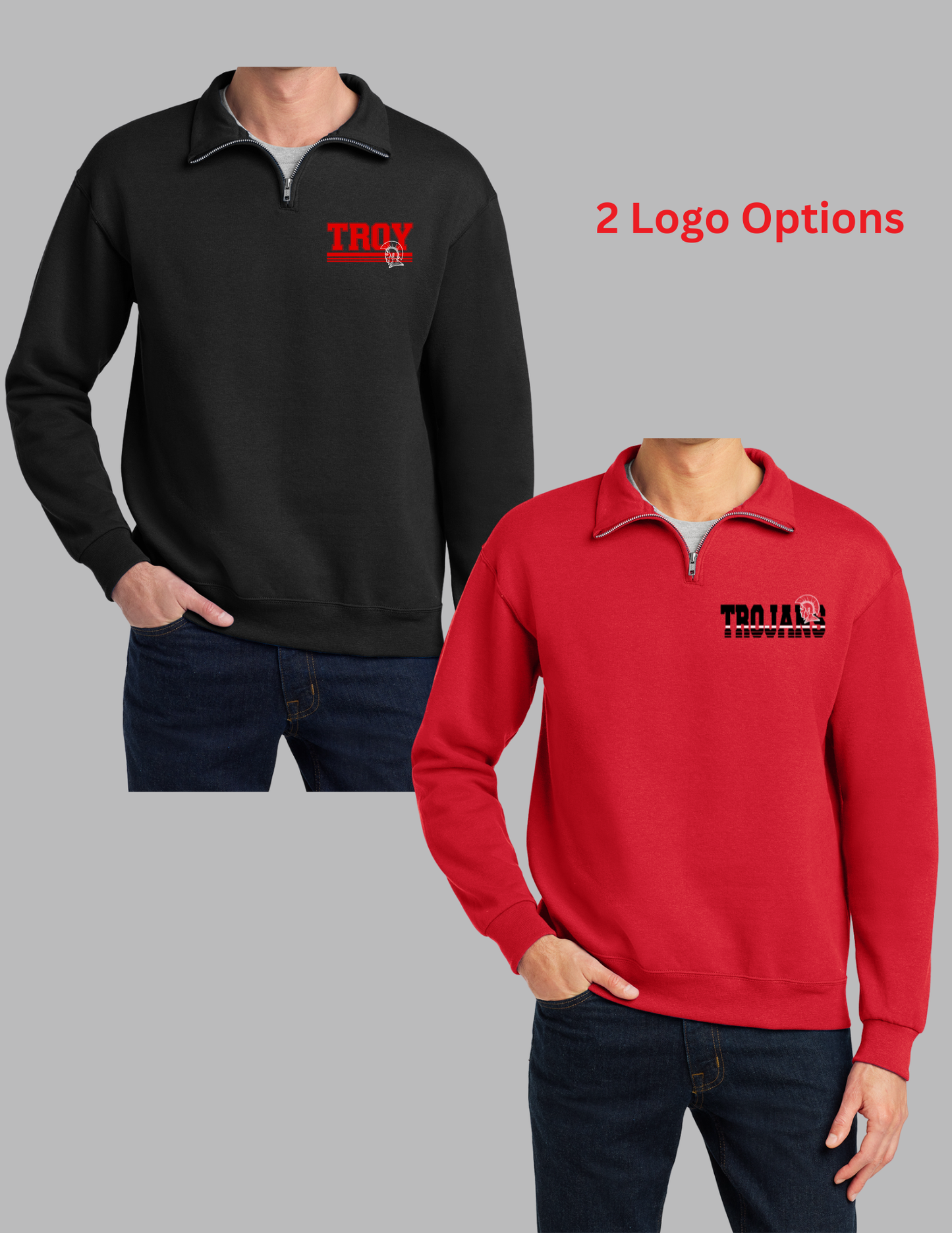 Troy PTSO 1/4-Zip Sweatshirt