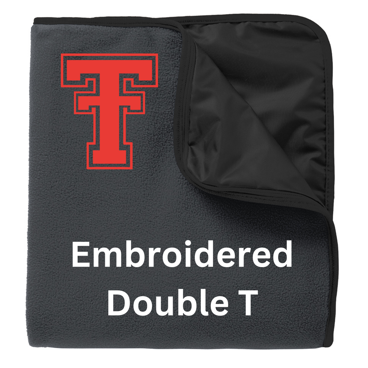Troy FB Fleece & Poly Travel Blanket