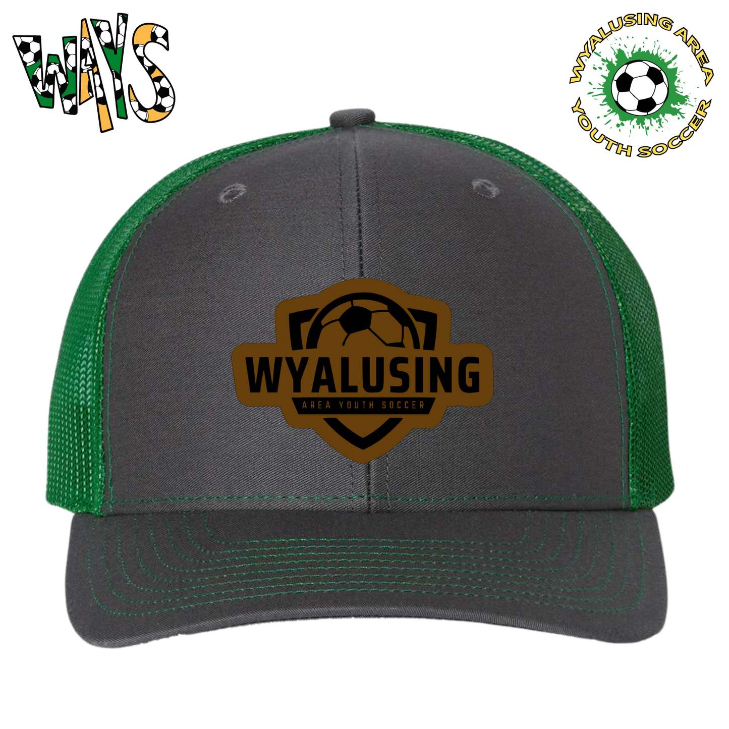 WAYS Snapback Hat Leather Patch