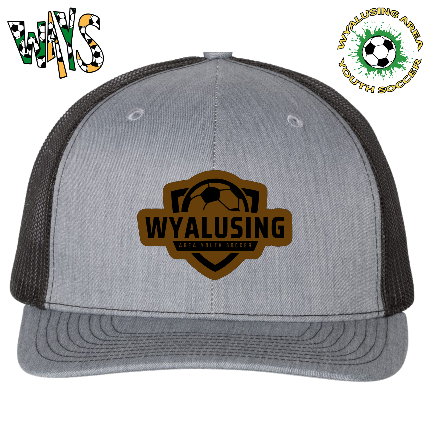 WAYS Snapback Hat Leather Patch