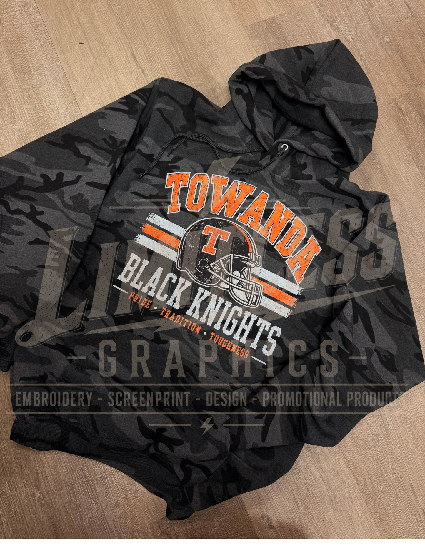 Towanda BK Football Vintage Camo