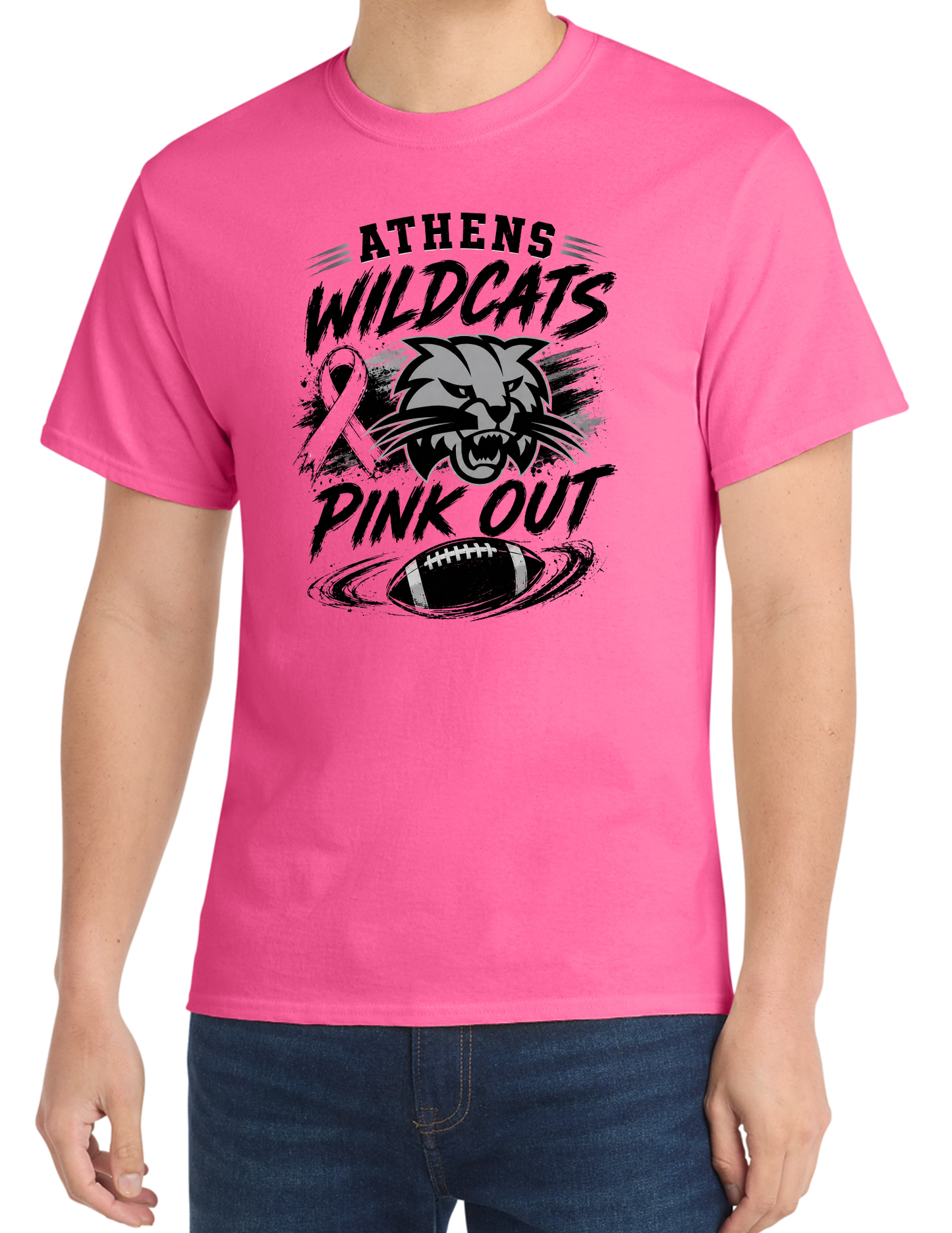 Athens FB Pink Out T-Shirt