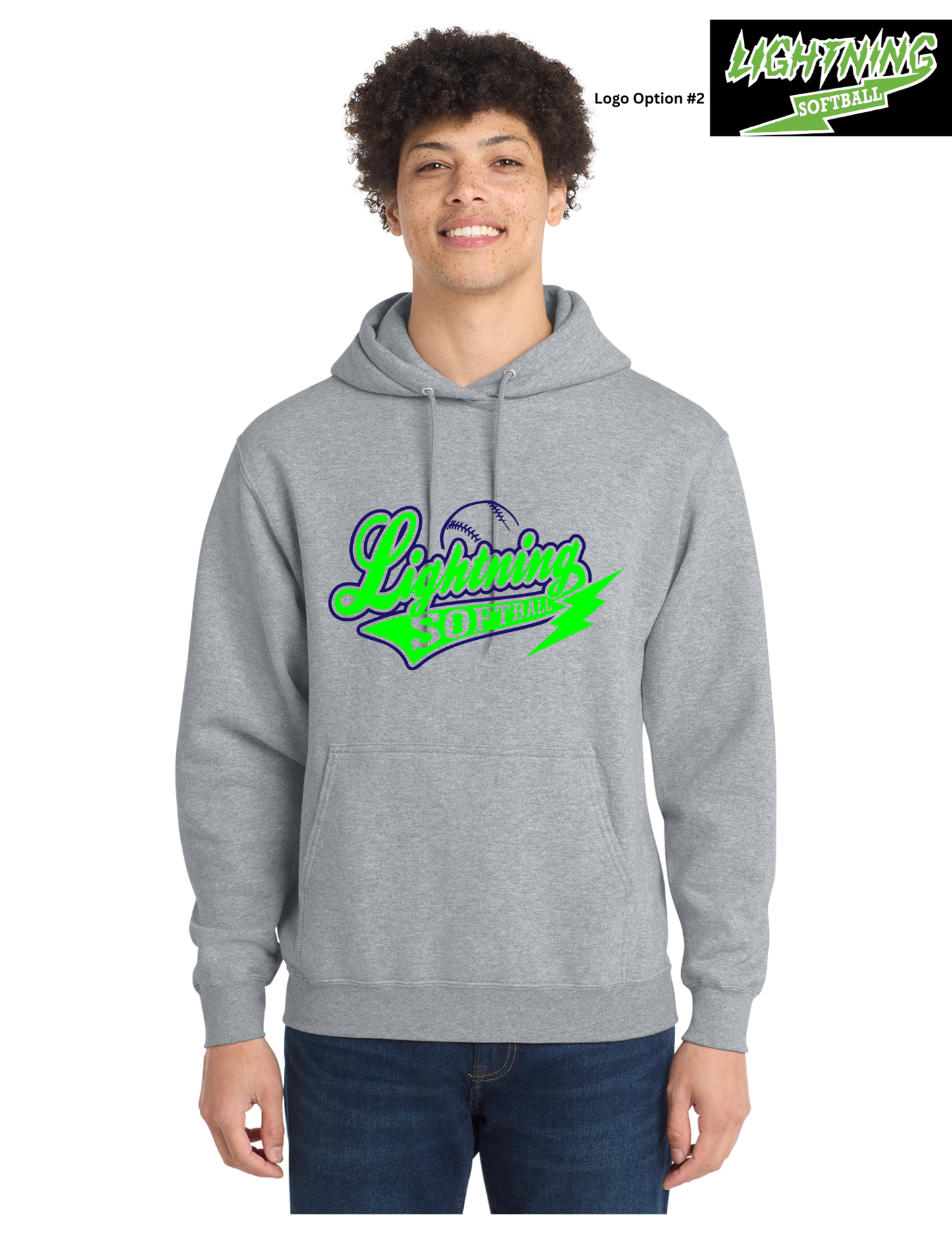 Lightning Pullover Hooded Sweatshirt