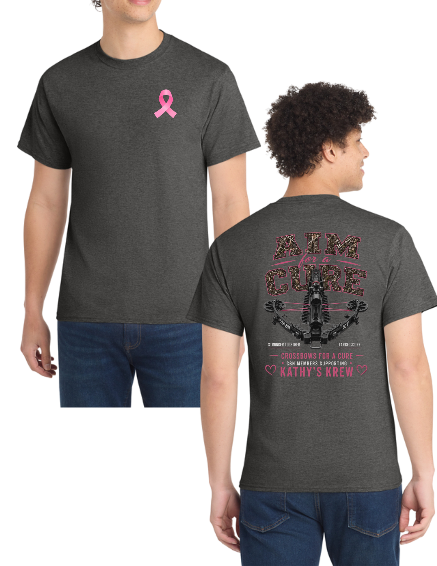 Aim for a Cure- Tshirt