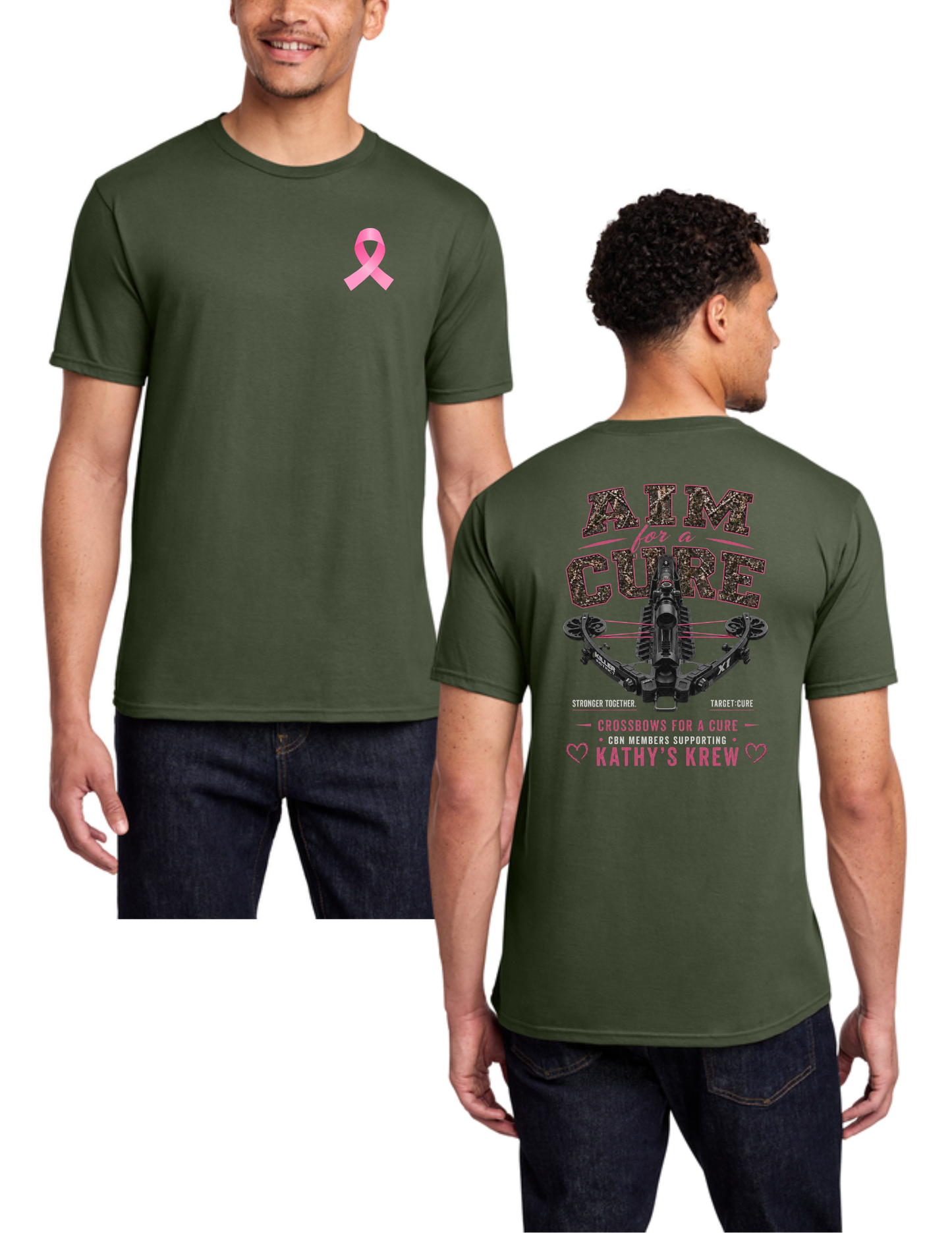 Aim for a Cure- Tshirt